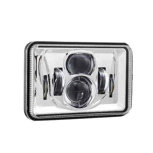 4x6” Projector LED Headlight - Chrome