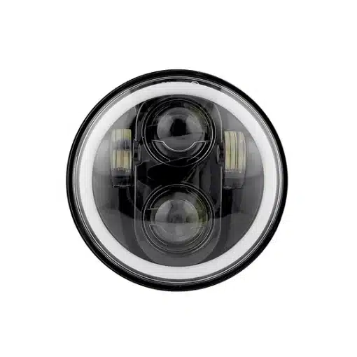 5.75" Round Projector LED Headlight - Black