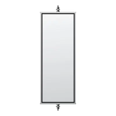 6" x 16" Stainless Steel West Coast Mirror - Non Heated