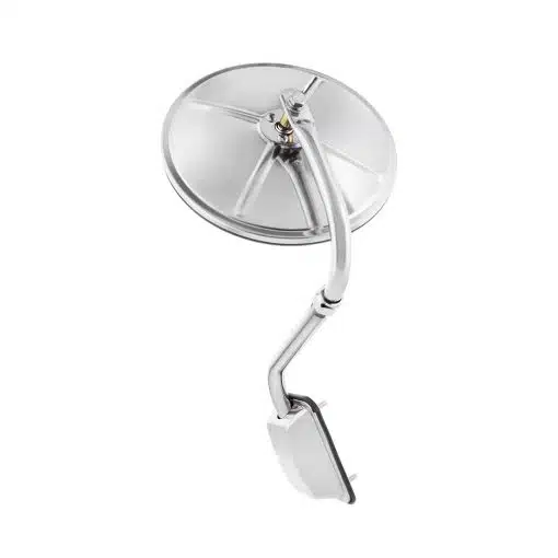 Universal Stainless Steel 8" Pod Mount Convex Mirror - Image 2