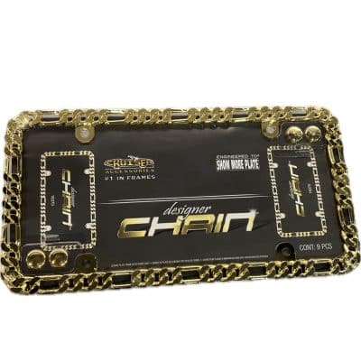 Chain Gold Tag Frame