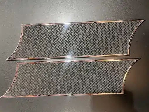Chrome 24" Swoop Style Step Plate