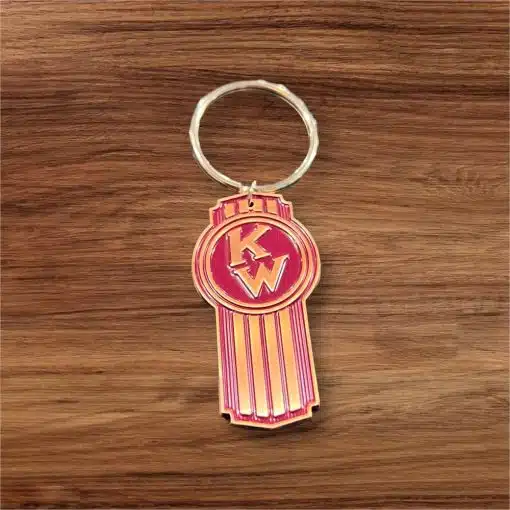 Kenworth Vintage Metal Keychain - Image 5