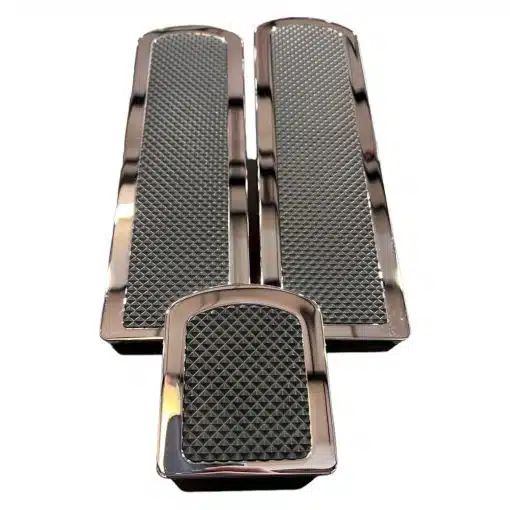 Kenworth 2005 & Older Billet Black Rubber Grip Insert Set - Image 2