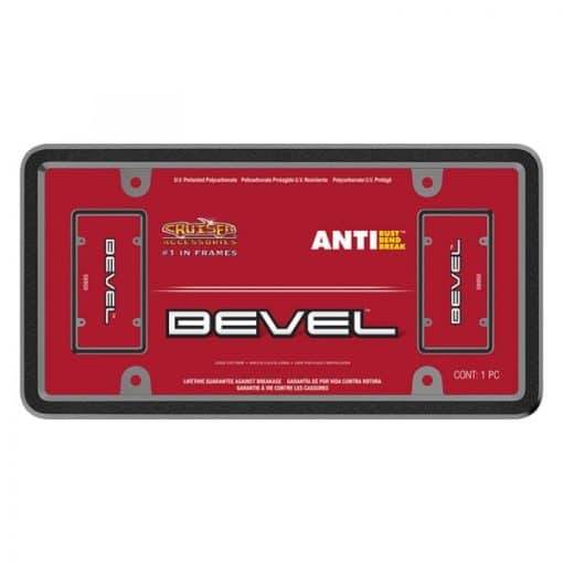 Bevel Black Tag Frame