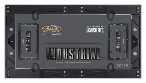 Industrial Black Tag Frame