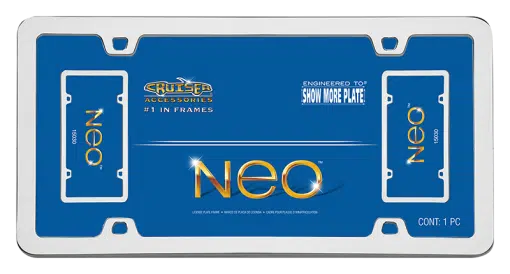 Neo Chrome Tag Frame