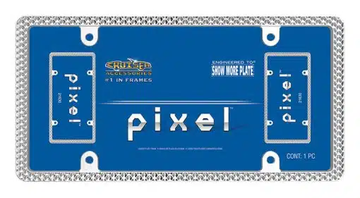 Pixel Chrome Tag Frame