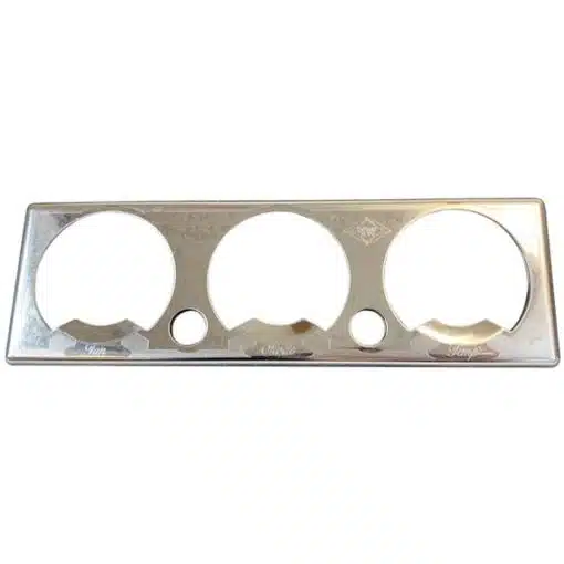 Peterbilt 2006+ Stainless AC Control Plate