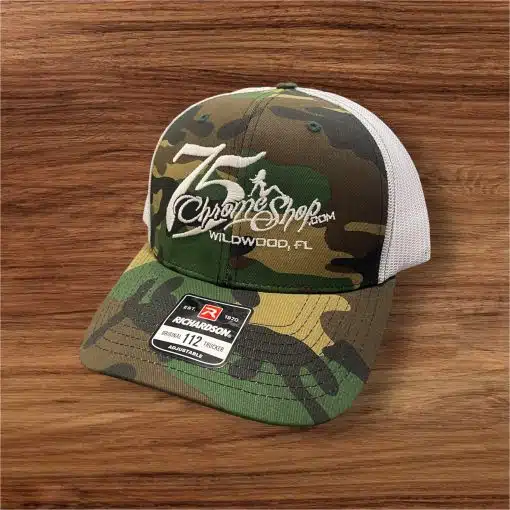 75 Chrome Shop Lady Logo Hat - Image 2