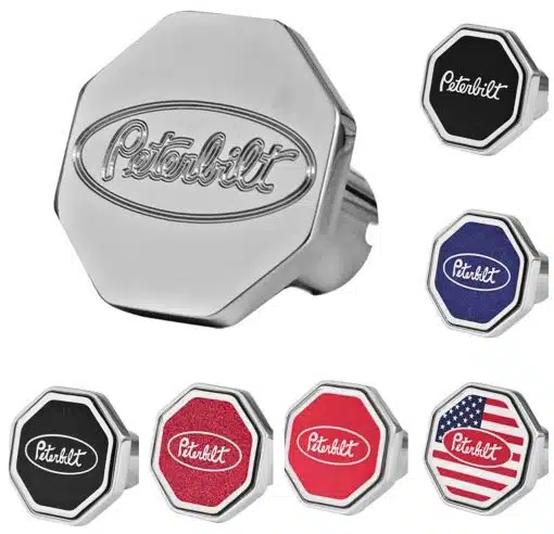 Peterbilt Logo Brake Knobs