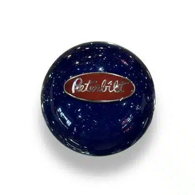 Peterbilt Logo Shift Knobs - Blue Glitter