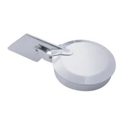 Chrome Rain Cap for Flat Top Stacks