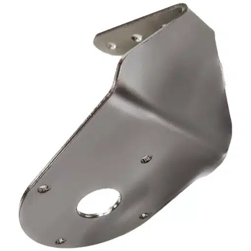 Angled Mirror Turn Signal Bracket with Watermelon Light Hole - Image 3