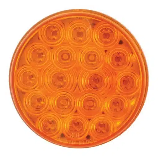4" Amber Fleet LED Light - 18 Diodes - Image 3