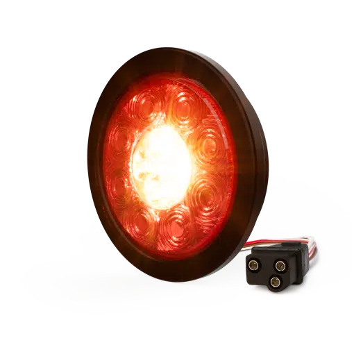 4" Red, White & Amber Combination LED Light - Image 3