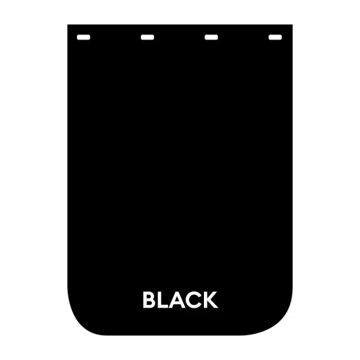 30" Plain Poly Mudflaps - Image 2