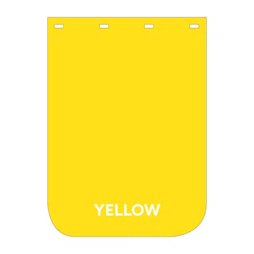 30" Plain Poly Mudflaps - Image 10