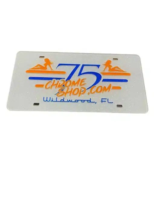 75 Chrome Shop Glitter Tags