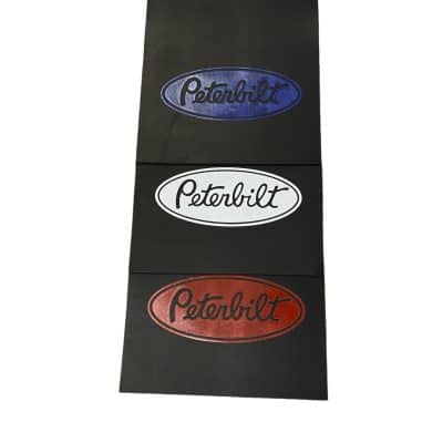 Peterbilt 30" Rubber Mud Flaps