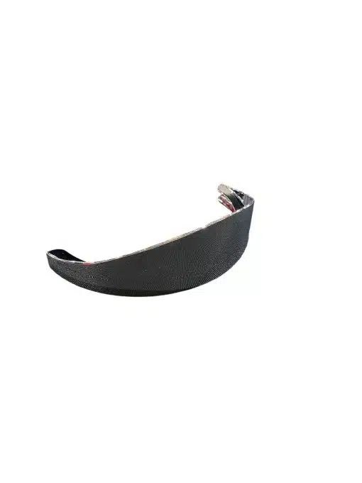8" Chrome Plastic Mirror Visor - Image 3