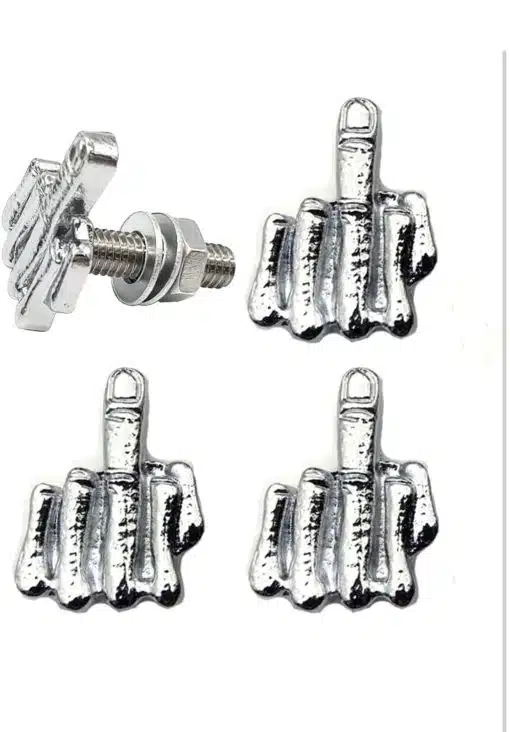 Chrome Finger Tag Bolt