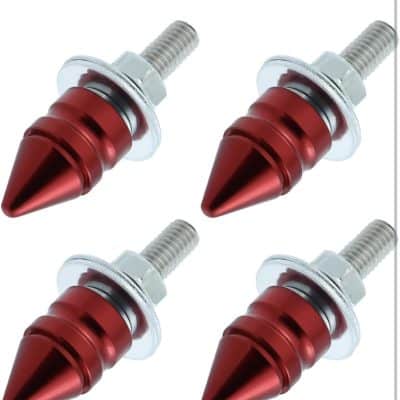 Red Spike Tag Bolt