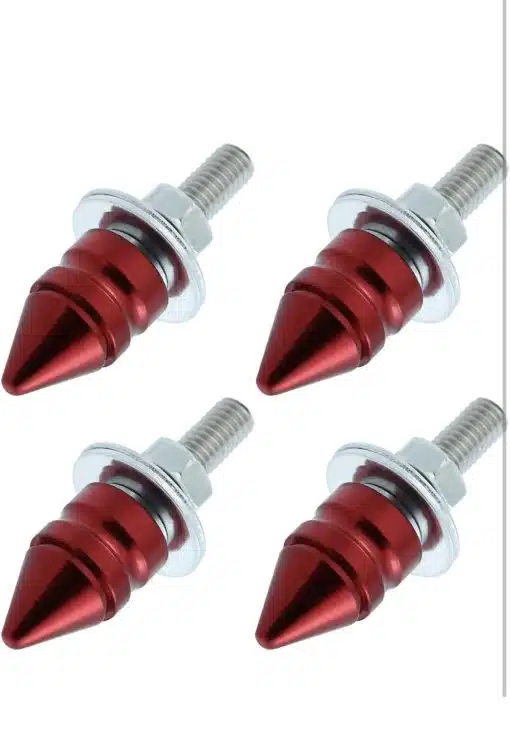 Red Spike Tag Bolt