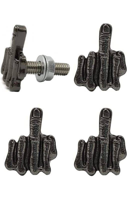 Black Finger Tag Bolt