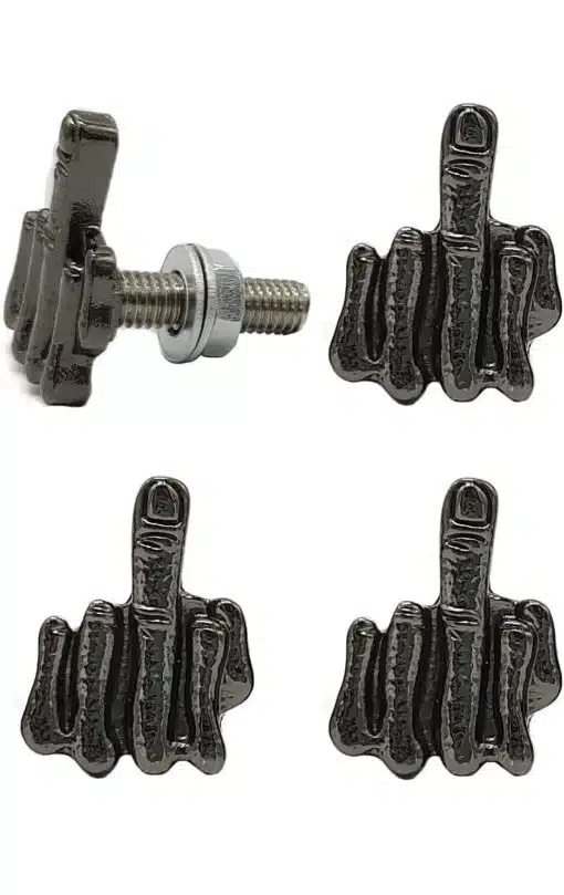 Black Finger Tag Bolt