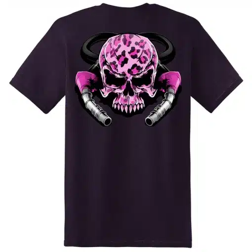 Diesel Life Becky's Skull & Pumps Cheetah T-Shirt