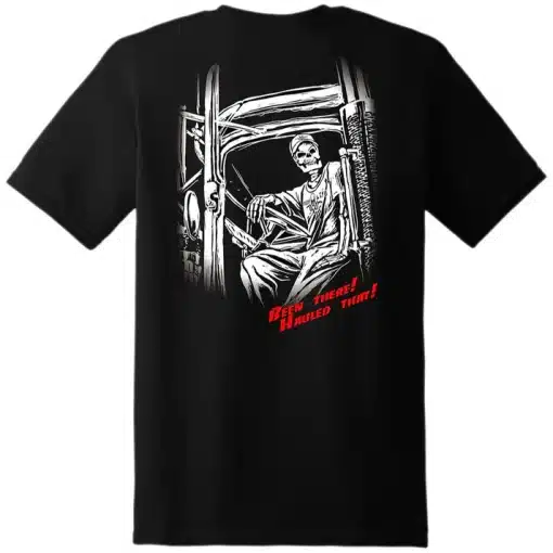 Diesel Life Trucker Skeleton T-Shirt