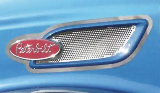 Peterbilt 386 Outer Intake Trim