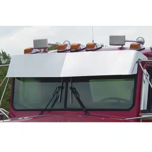 Kenworth 12" Flat Top Drop Visor