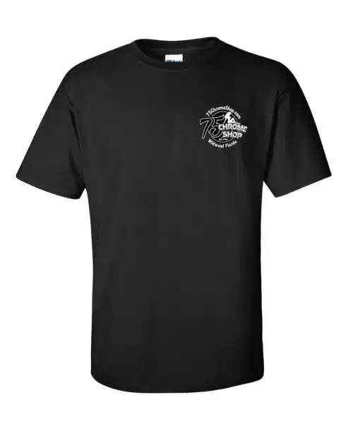 New Chrome Shop Springs T-Shirt - Black - Image 2