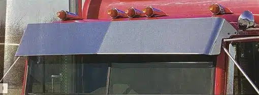 Freightliner 13" Flat Top Drop Visor