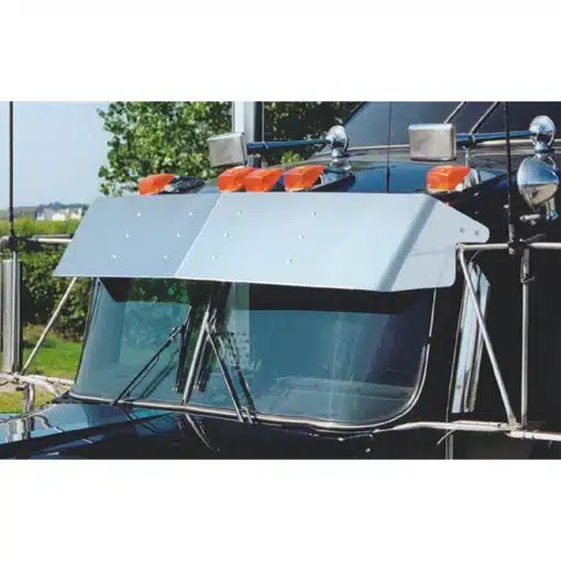 Kenworth 13" Curved Windshield Drop Visor