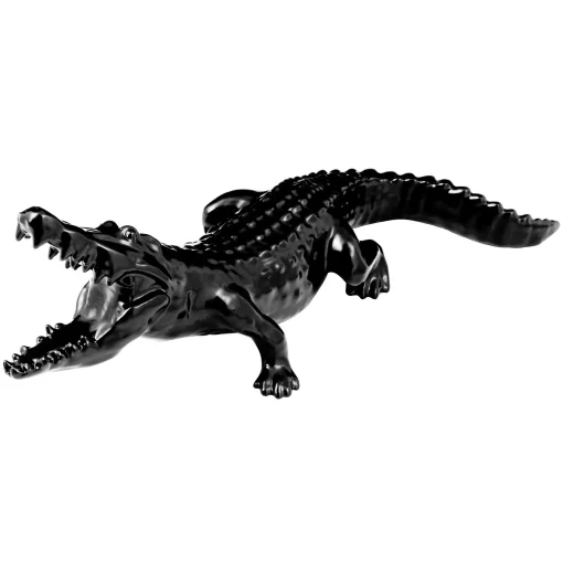 Black Wild Alligator Hood Ornament