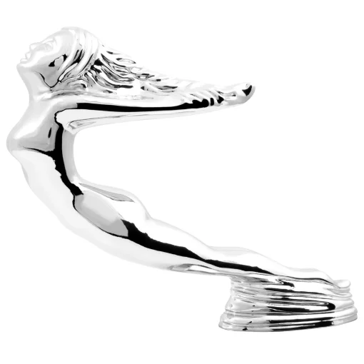 Chrome Flying Lady Hood Ornament