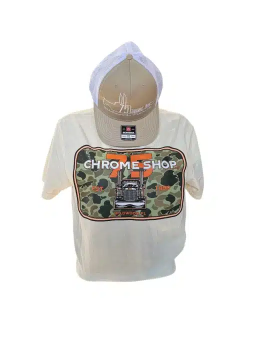 75 Chrome Shop Ivory Camo Shirt