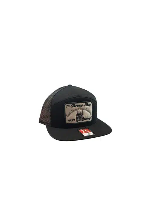 75 Chrome Shop Ole Trucker 7 Panel Hat - Image 2
