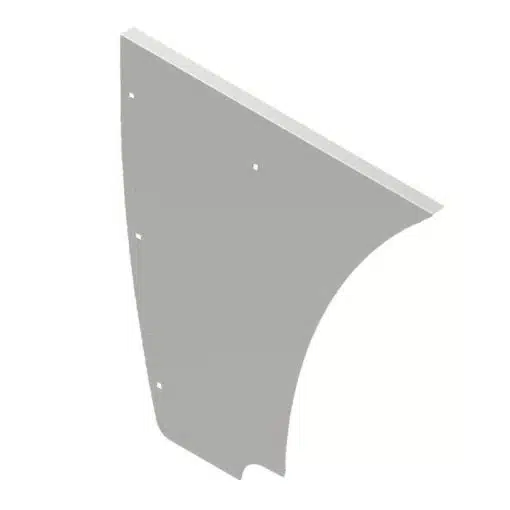 Peterbilt Extra Wide 16" Hood Extension Panel Blank