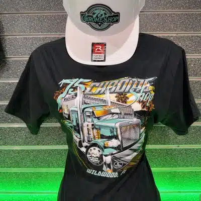 Youth 75 Chrome Shop Teal Bull Hauler Shirt