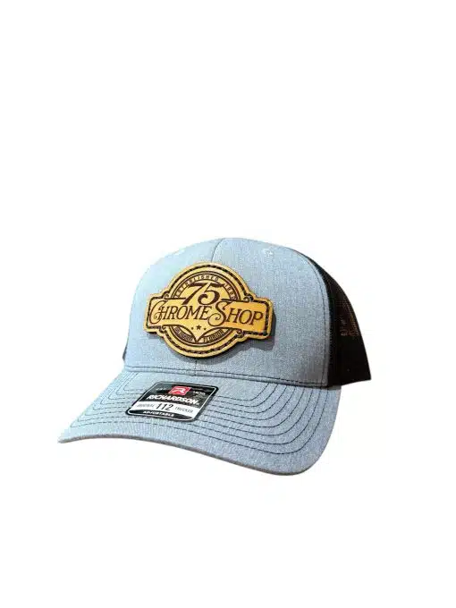 75 Chrome Shop Leather Patch Hat - Image 8
