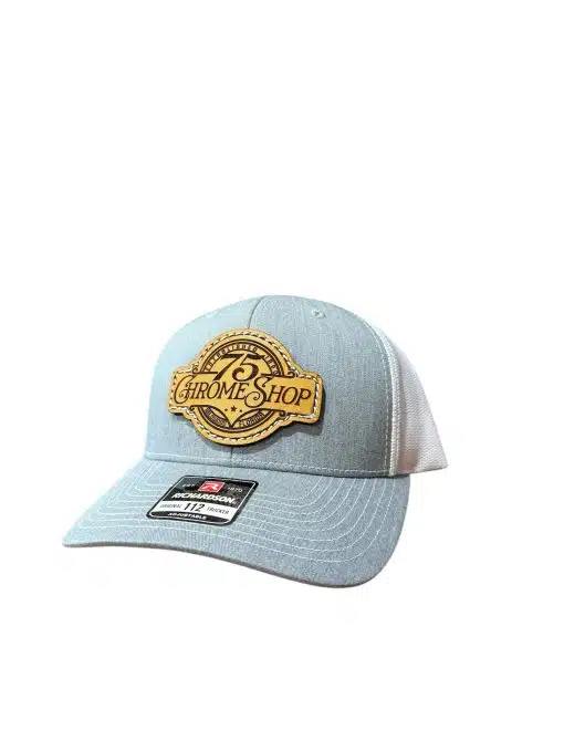 75 Chrome Shop Leather Patch Hat - Image 7