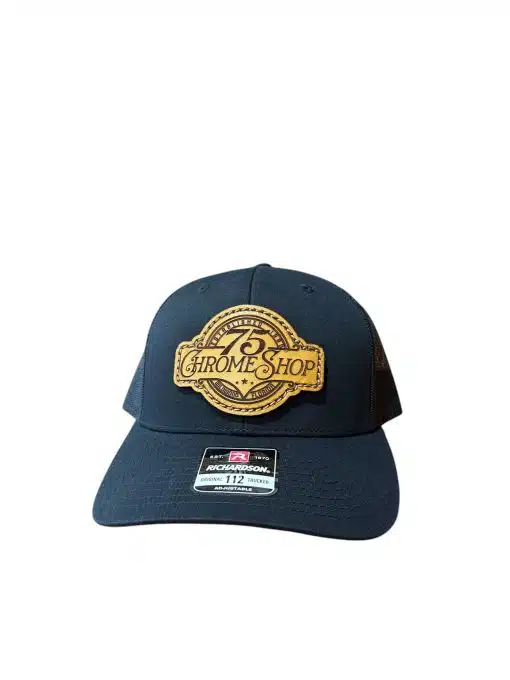 75 Chrome Shop Leather Patch Hat - Image 6