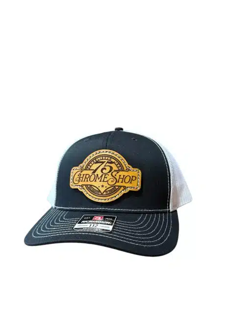 75 Chrome Shop Leather Patch Hat - Image 11