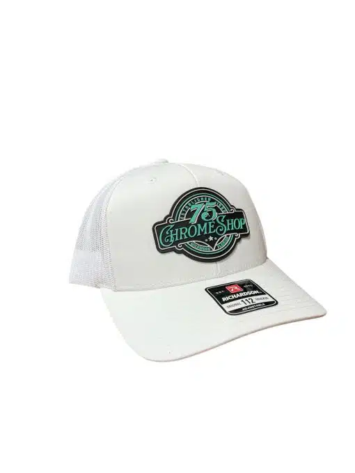 75 Chrome Shop Leather Patch Hat - Image 4