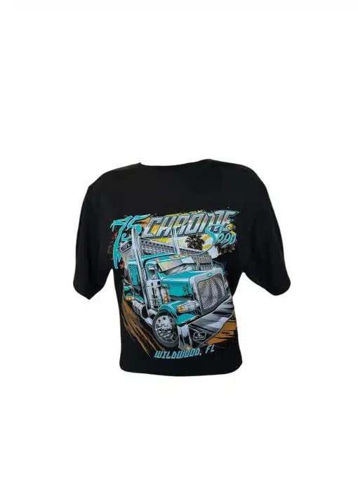 75 Chrome Shop Teal Bull Hauler Shirt
