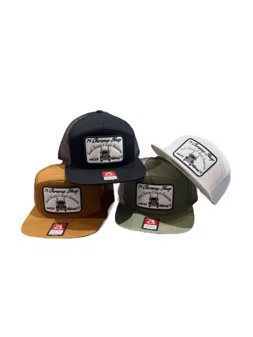 75 Chrome Shop Ole Trucker 7 Panel Hat